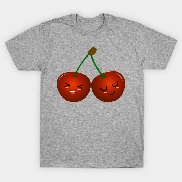 Let's pluck out some cherries! T-Shirt by FamiLane